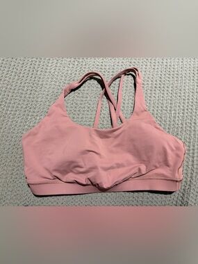 lululemon athletica Pink Strappy Sports Bra